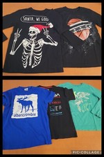 Lot of 5 KID'S Clothes Variety Brands Nice Shirts M 7/8 