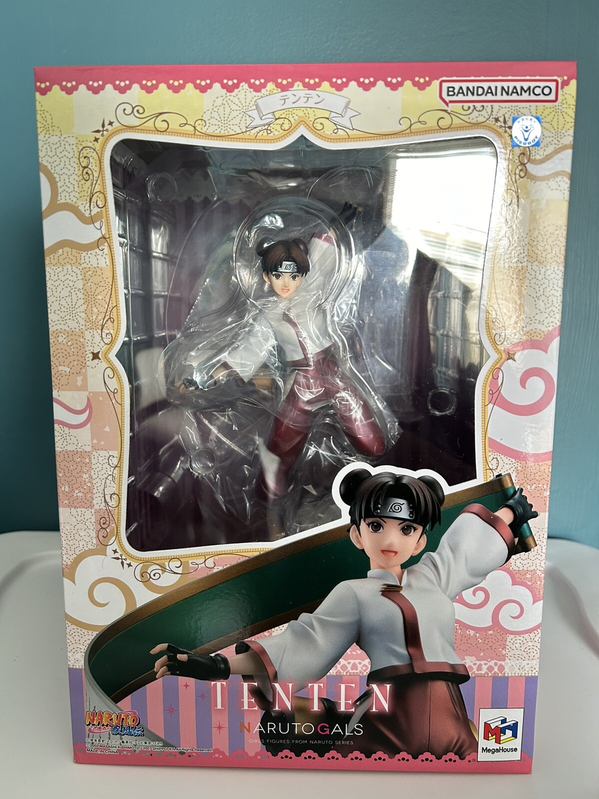 Figura Naruto Shippuden Gals Tenten Megahouse Auténtica