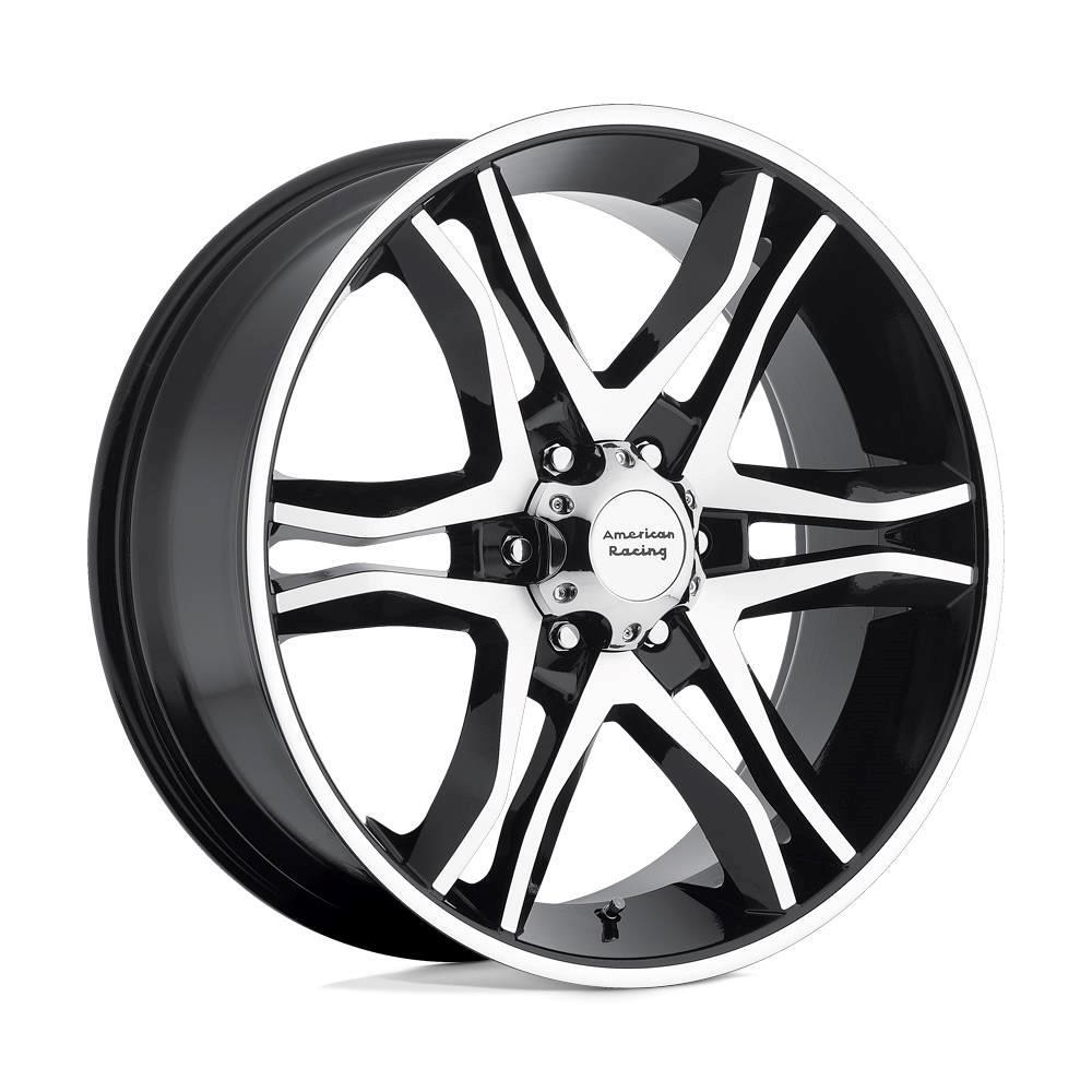 American Racing Rims 20 Inch 20 inch 20x8.5 American Racing AR893 MAINLINE BLACK MACHINED wheels ...