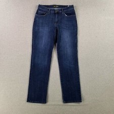 Lee Jeans Size 6 Relaxed Fit Mid Rise Straight Leg Stretch Modern Quality