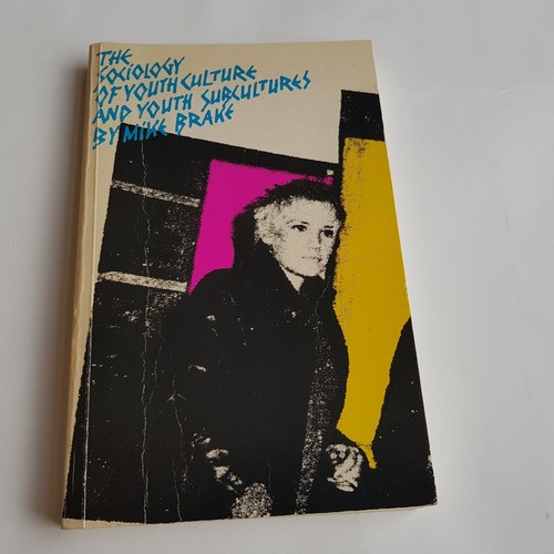 Sociology Youth Cultures Subcultures book Punk Goth New Romantics by Mike Brake - Picture 1 of 23