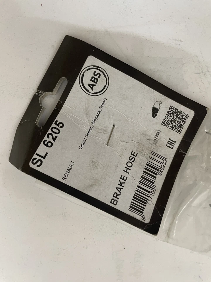 A.B.S. Flexible de frein Durite de frein SL 6205 pour RENAULT Scénic II - Photo 2/2