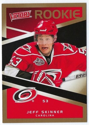 2010/11 Upper Deck Victory Gold card #327 Jeff Skinner