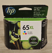 HP 65 XL Tri Color Ink Cartridge Genuine OEM NEW  65XL 65 2020