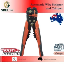 Wire Stripper Cutter Crimper Adjustable Multi Tool Electrical Cable Pliers - 1pc