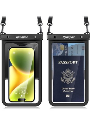 RynaPac Waterproof Phone Pouch - 8.5in Waterproof Phone Case