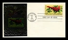 US COVER CARDINAL WILDLIFE CONSERVATION FDC ROSS SILVER FOIL CACHET