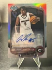 Jeremiah Wilkinson 2025-26 Topps Bowman Chrome Auto Refractor /499 Georgia