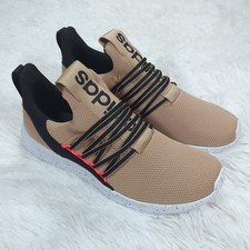 Men's Adidas Lite Racer Adapt 7.0 Running Shoes Tan Size 10 10.5 12 JR3147