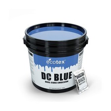 Ecotex DC Blue Screen Printing Emulsion Gallon - 128oz. Diazo Required P