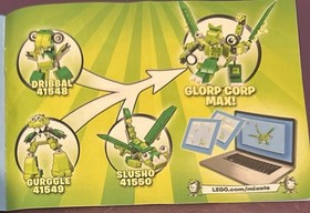 LEGO MIXELS Series 6 Complete Set Dribbal 41548 Gurggle 41549 Slusho 41550