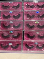 10 pair Extra Large 3D Full False eyelashes Drag Queen Cross Dresser Dancer 08