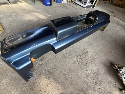 1984-1989 Nissan 300ZX VG30 Z31 2+0 Rear Bumper Assembly Dark Blue