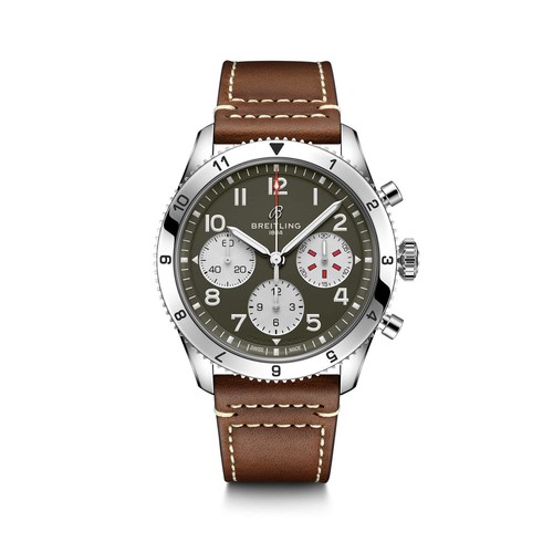 Breitling Classic AVI A233802A1L1X1 42 mm Green Dial