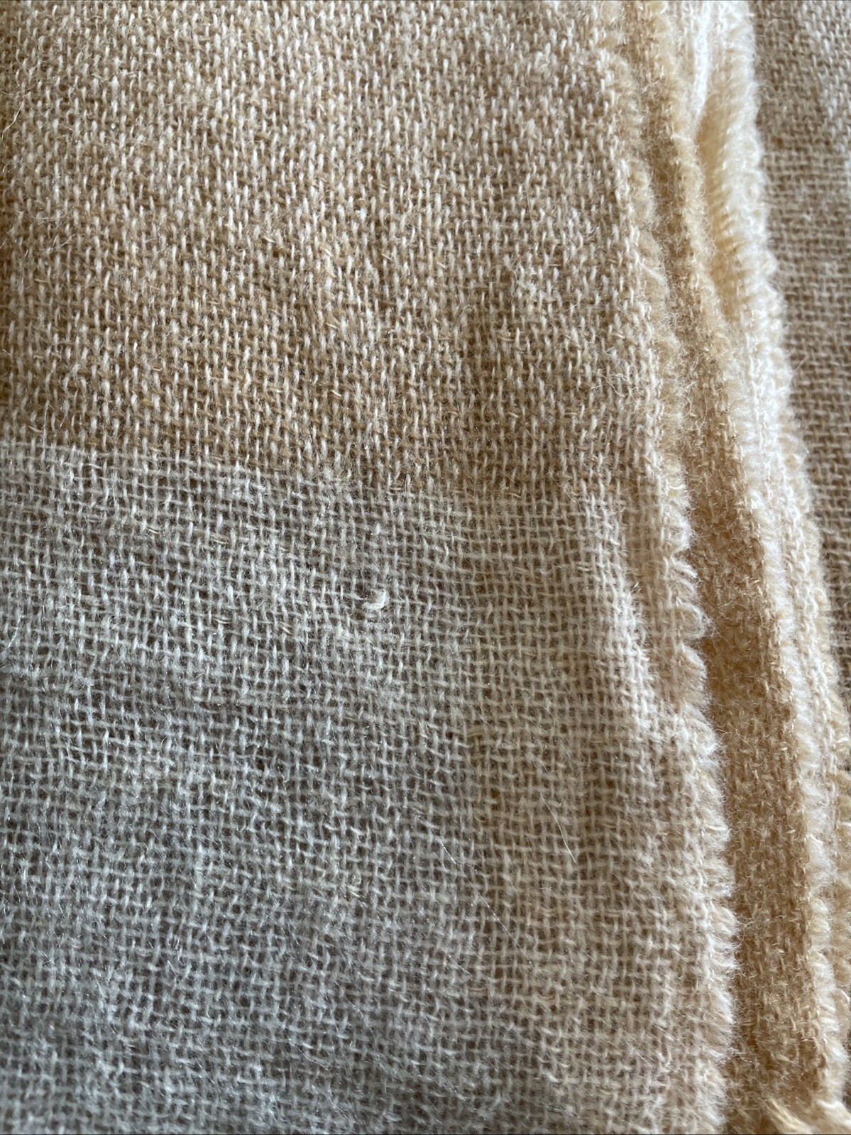 Brooks Brothers Plaid Fringe Wool Cape Scarf Wrap Made In Italy Buffalo Check thumbnail 6