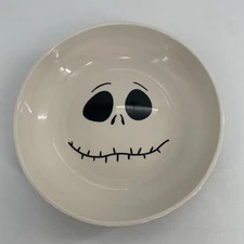 Disney Kcare Nightmare Before Christmas Candy Dish Bowl Jack Skellington 9" NBC