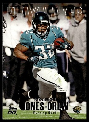 2011 Topps Rising Rookies Playmaker Maurice Jones-Drew Jacksonville Jaguars