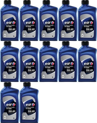 12l ELF Evolution 900 SXR 5W-40 Motoröl ACEA A3/B4 API SP MB 229.5 Porsche A40