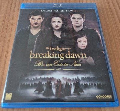 BLU-RAY - DIE TWILIGHT SAGA - BREAKING DAWN - BIS(S) ZUM ENDE DER NACHT TEIL 2