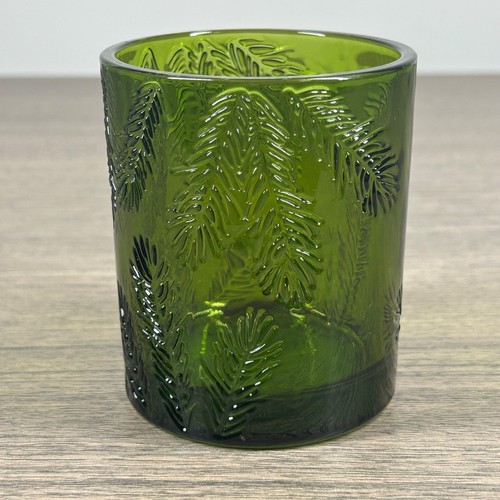 Fraser Fir Green Glass 6.5oz Empty Thymes Candle Jar - Craft & Holiday Decor - Picture 5 of 10