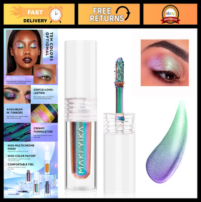 Glitter Liquid Eyeshadow - Chameleon Metallic Multi-Color Shifting Holographic T