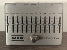 MXR Ten Band EQ M108 Analog Equalizer Effects...