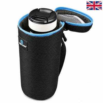 Lightdow DSLR Camera Lens Pouch Protective Carry Case S–XL UK - Image 1 of 4