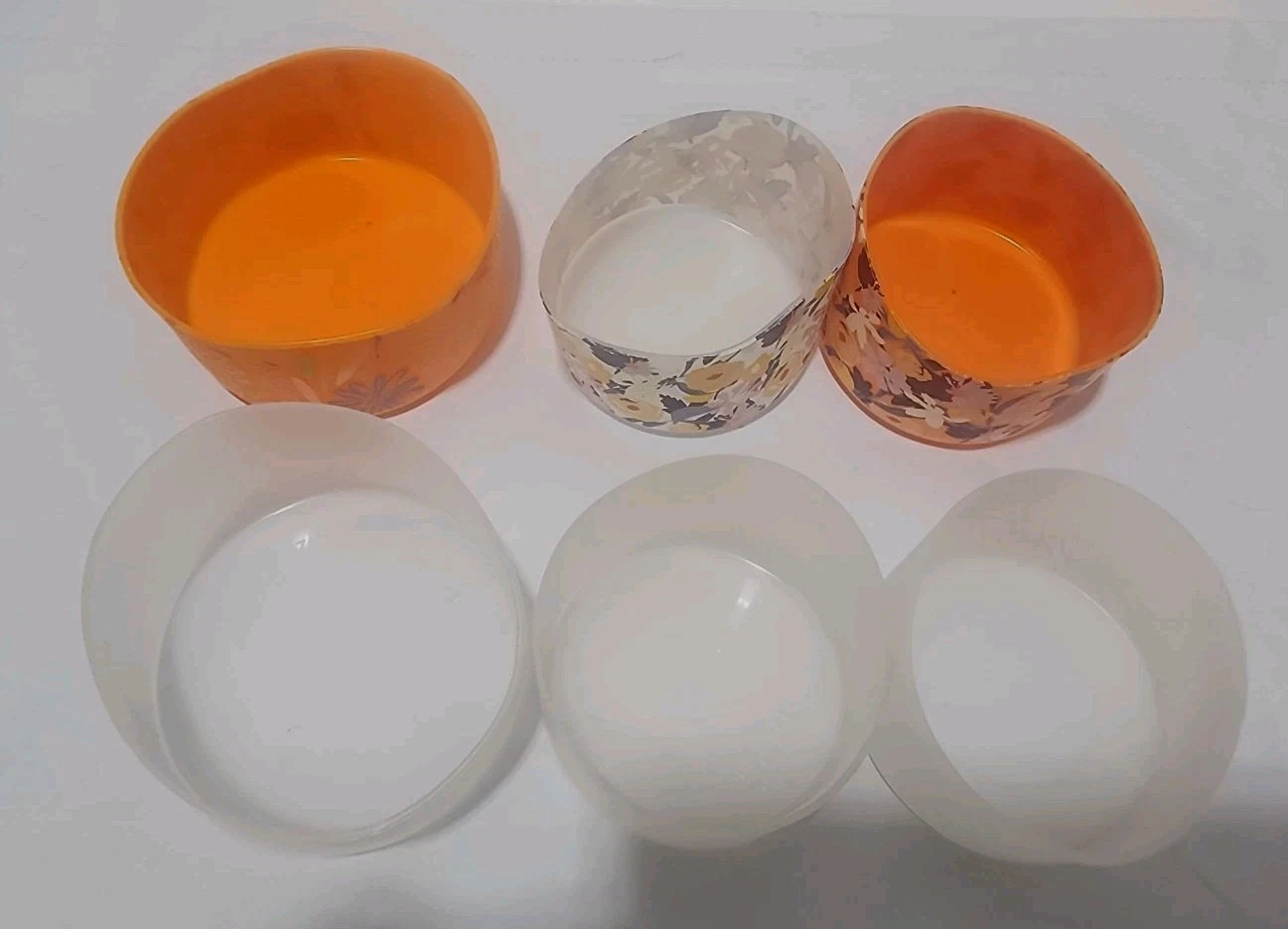 New 6PC Silicone Protective Boot Set For Bottles 2-32/40 oz sz, 4- 12-24 oz sz