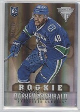 2013 Rookie Anthology Titanium Update Draft Position Number Darren Archibald k5g
