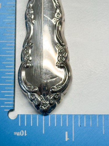 (17) Reed & Barton DRESDEN ROSE Silverplate 1953 Silverware Spoon Knife Ladle - Picture 19 of 23