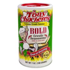 3x Tony Chachere's Bold Creole Seasoning Spice Spicy Kitchen Cooking Lot 7oz