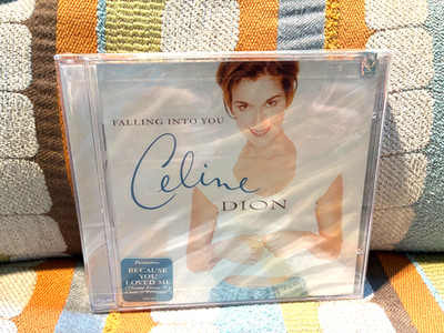 SEALED CD Celine Dion Falling Into You w/original hype sticker SHIPS FREE