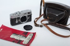 Leica M3 Single Stroke 35mm Film Rangefinder camera. Case. Cap. CLA'd in 2026 