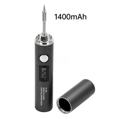 Cordless Soldering Iron USB Rechargeable Soldering 5 Temperature Adjustable US