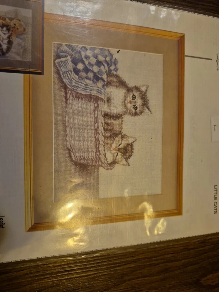 NEW 2 Permin of Copenhagen Cross Stitch Leaflet Little Cats And Little friends - Image 3 of 4