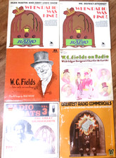 Lot 6 RADIO LP Albums-W.C.Fields/When Radio Was King/Greatest Radio Commercials