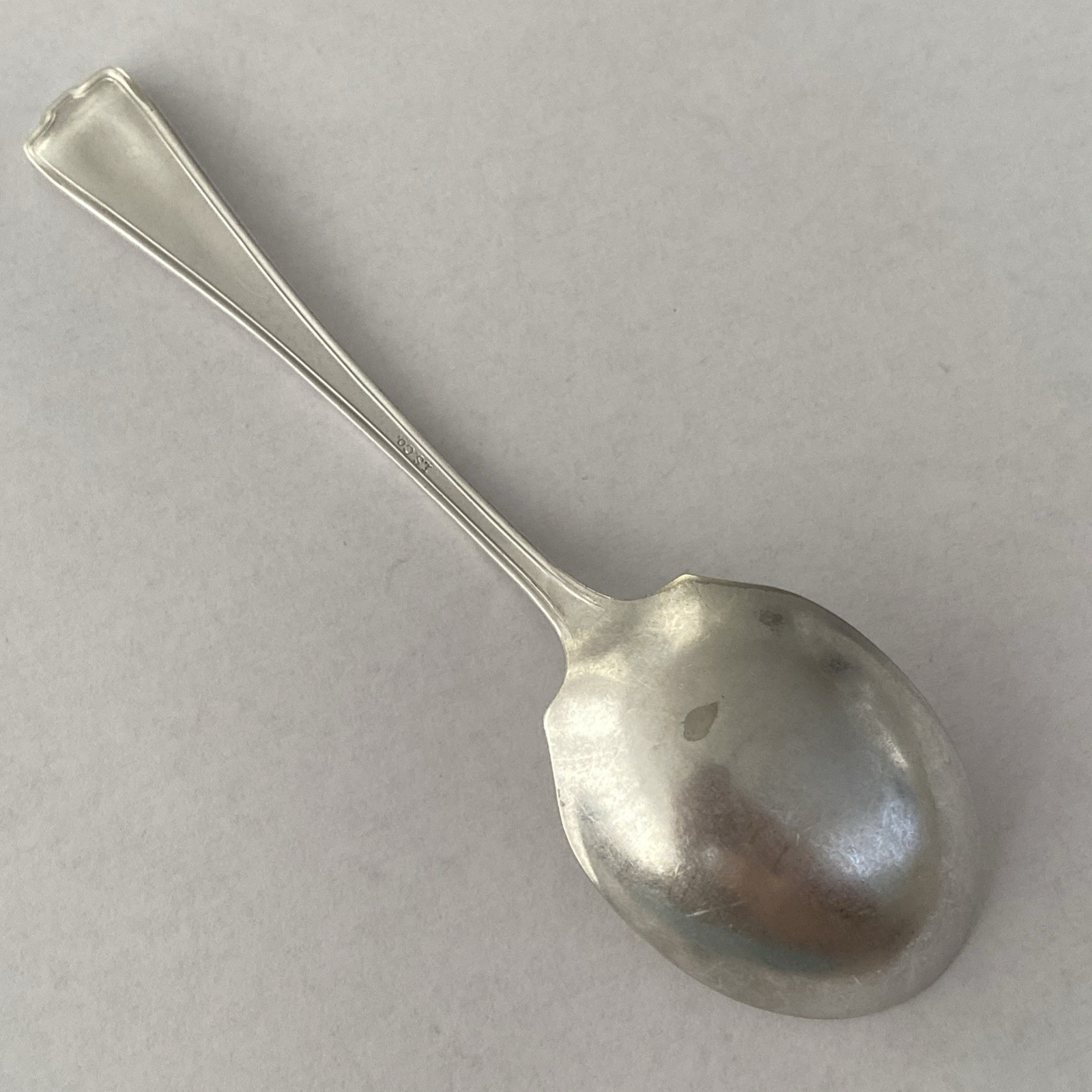 Vintage Los Angeles Steamship Co Hotel Silver Logo Soup Spoon