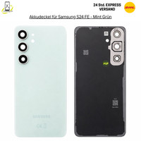 100% Original Samsung Galaxy S24Fe S721B Akkudeckel Backcover Deckel GrüN