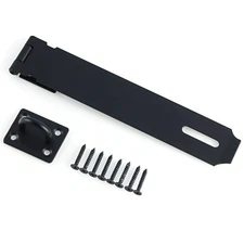 Alise Door Locks Hasp Latch,8 Inch SUS 304 Stainless Steel Safety Packlock Cl...