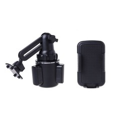 Car Cup Holder Phone Mount Adjustable Angle Neck Holder for 3.5"-6.5" Cellphone