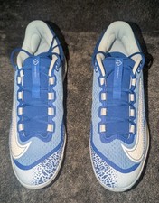 Nike Alpha Huarache Elite 4 Low MCS Blue Baseball Cleats Mens Size 13 DX6962-415