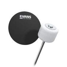 Evans EQ Single Pedal Patch, Black Nylon