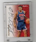 Kendall Gill 1996-97 Skybox Autographics #24 ON-CARD AUTO - very nice!