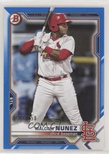 2021 Bowman Draft Blue 123/150 Malcom Nunez #BD-56 s3g