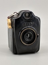 Vintage Bilora Boy Tower 127 Film Bakelite Box Camera Germany Untested