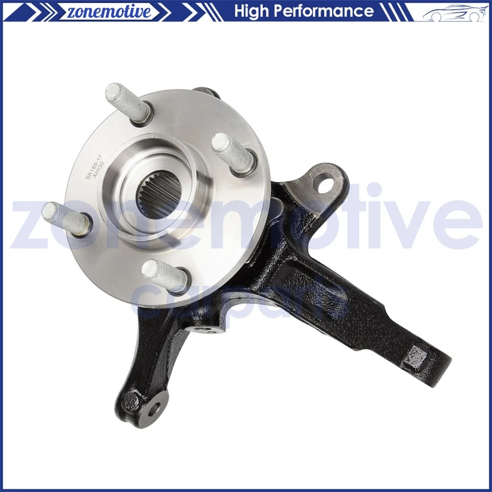 For Nissan Versa & Versa Note 2014-2019 Wheel Hub Bearing Knuckle Front Driver Foto 3 de 4