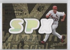 2007 SPx Winning Materials Gold 148/199 Scott Rolen #WM-SR HOF 04br
