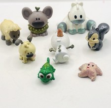 Disney Animators Collection Animal Set Glitter Princess Companions Lot Of 8