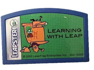 LeapFrog Leapster Scholastic Learning with Leap Cartridge And Letter Factory