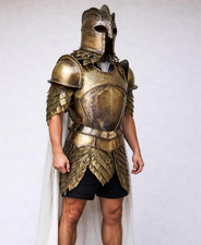 King s Guard Armor Suit Medieval Steel Cuirass GOT Cosplay Costume LARP SC